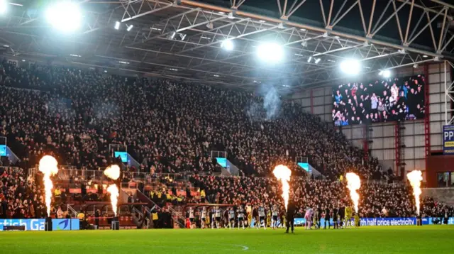 General view of Tynecastle