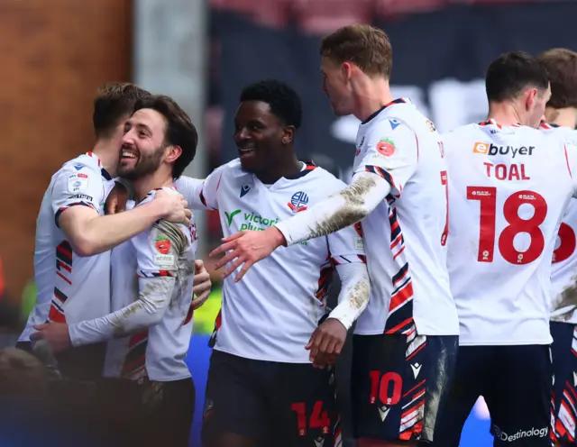 Bolton celebrate