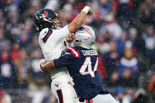 CJ Stroud is tackled