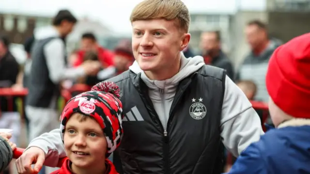New Aberdeen signing Lyall Cameron