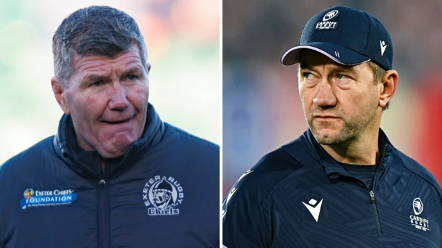 Rob Baxter and Corniel van Zyl