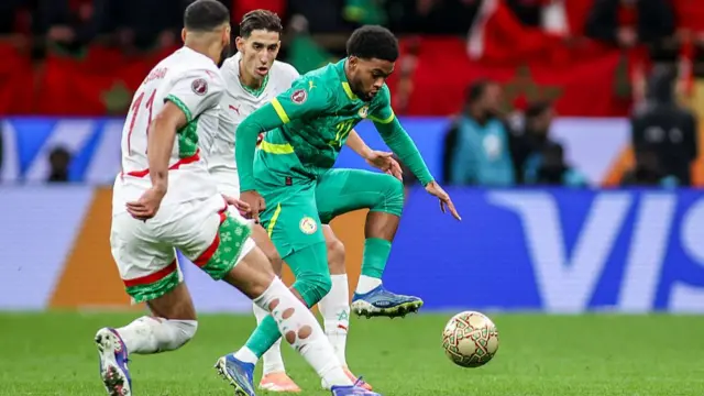 Senegal's Ibrahim Mbaye