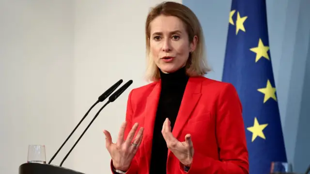 European Union High Representative for Foreign Affairs and Security Policy and European Commission Vice-President Kaja Kallas