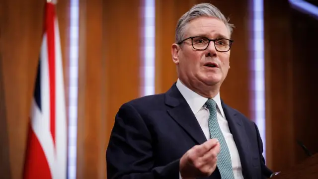 British Prime Minister Keir Starmer
