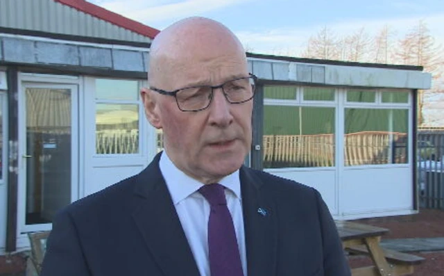 First Minister John Swinney