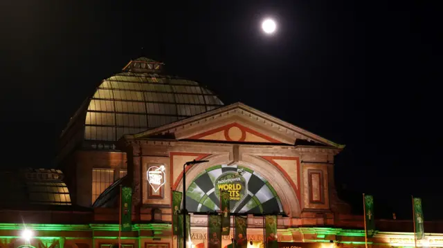 Moonlight over Alexandra Palace