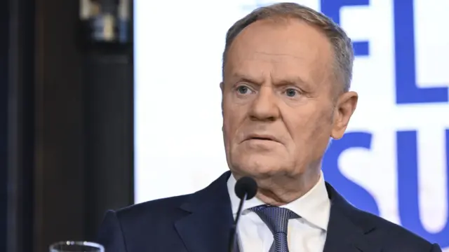 Poland's Prime Minister Donald Tusk