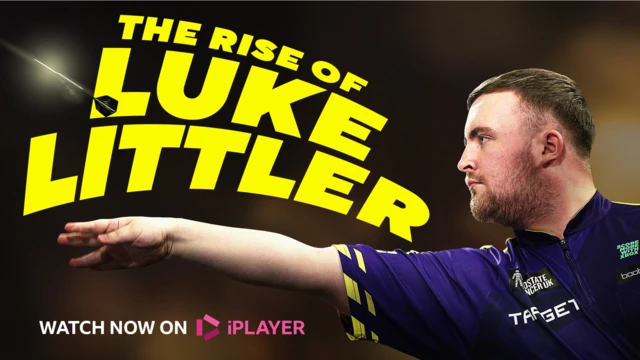 BBC iPlayer promo of The Rise of Luke Littler