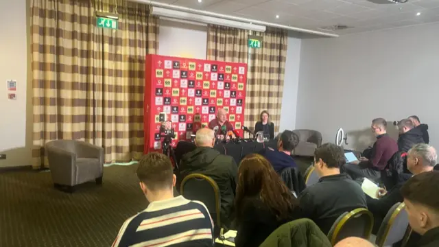 Wales press conference