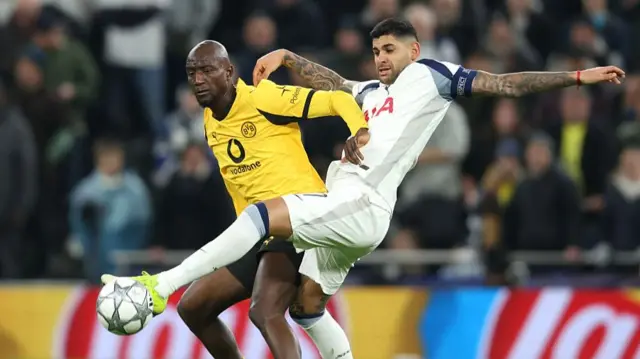 Tottenham in action
