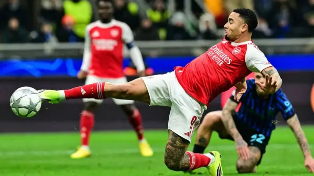 Gabriel Jesus finish