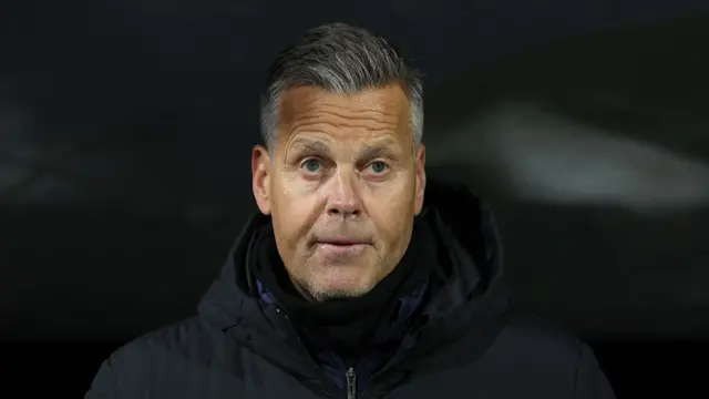 Bodo coach looks on