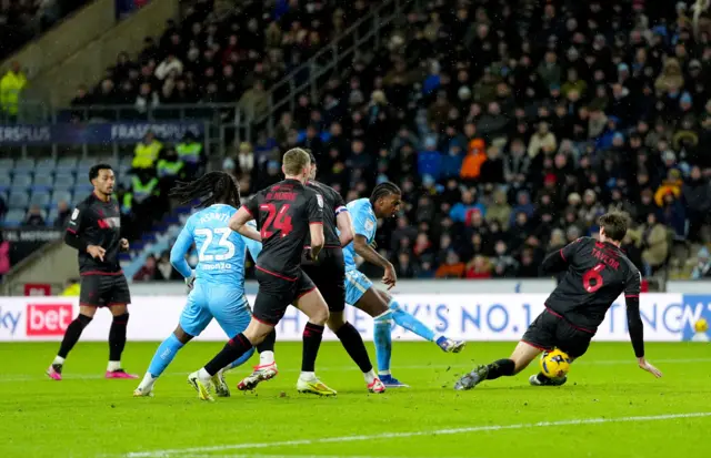 Haji Wright fires Coventry back in front against Millwall