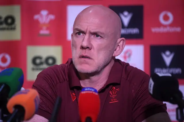 Wales head coach Steve Tandy