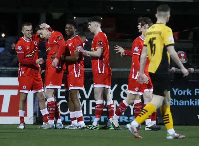 Ryan Curran celebrates