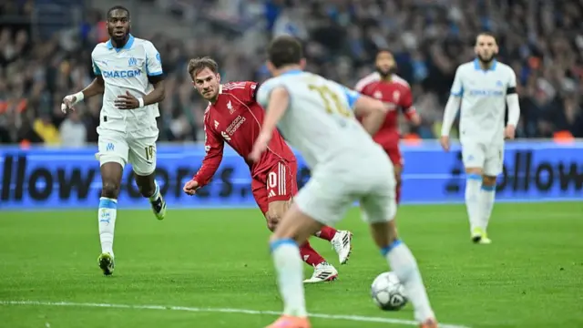 Action from Liverpool-Marseille
