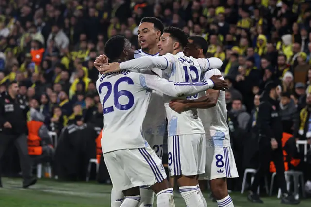 Jadon Sancho of Aston Villa celebrates