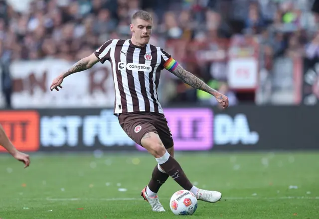 Eric Smith of St. Pauli