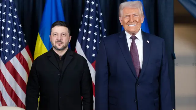 Zelensky and Trump