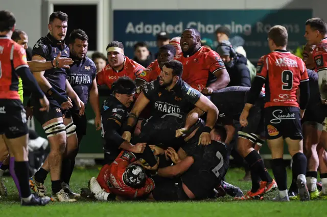 Morgan Morse scores for Ospreys