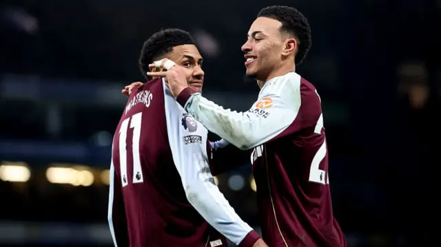 Ollie Watkins and Morgan Rogers