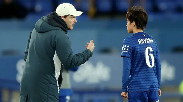 Brian Sorensen speaks to Honoka Hiyashi
