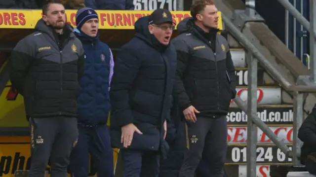 Falkirk manager John McGlynn