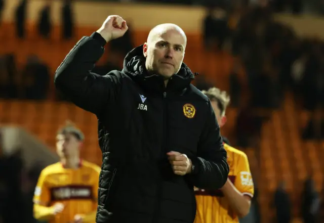 Motherwell manager Jens Berthel Askou