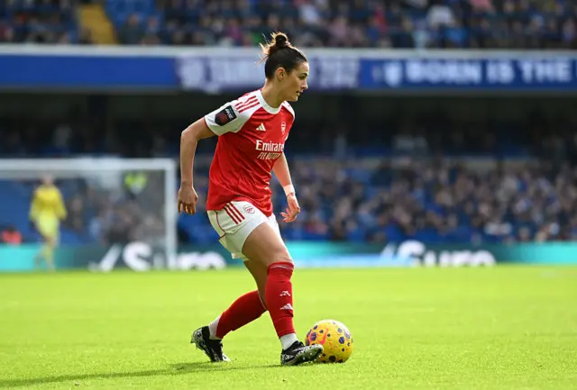Emily Fox on the ball