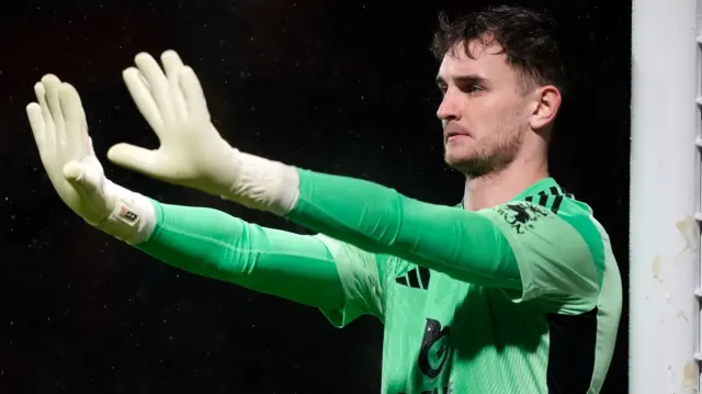 Leicester City goalkeeper Jakub Stolarczyk