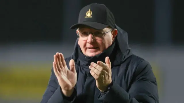 Falkirk manager John McGlynn