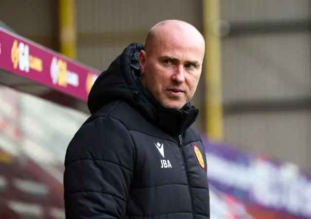 Motherwell manager Jens Berthel Askou