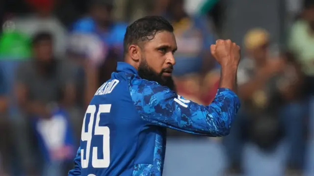 Adil Rashid against Sri Lanka