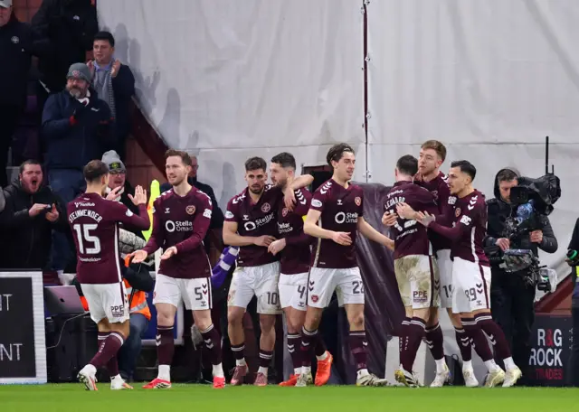 Heart of Midlothian 1-1 Celtic