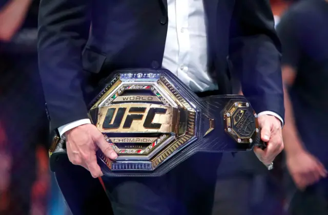 UFC title belt
