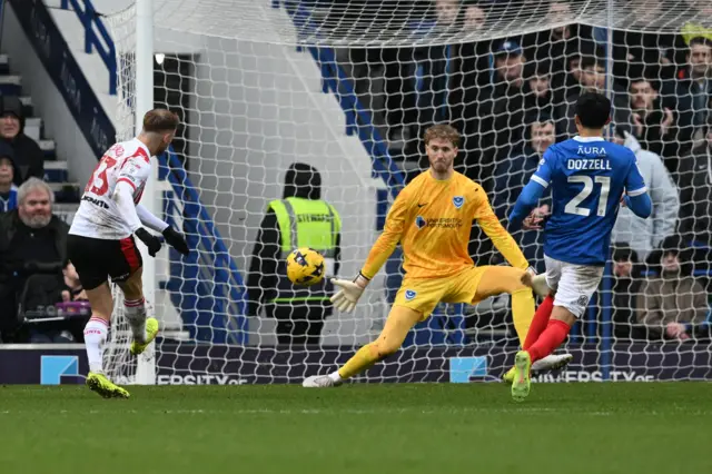 Southampton's Leo Scienza scores
