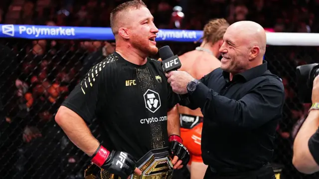 Joe Rogan interviews Justin Gaethje