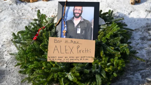 A memorial to Alex Pretti