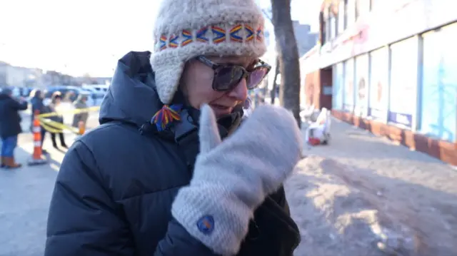 Marissa, at the scene