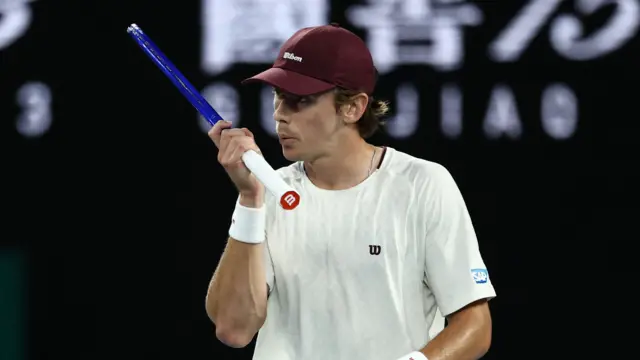 Alex De Minaur in action