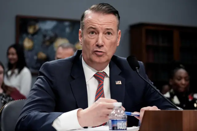 Acting Immigration and Customs Enforcement (ICE) director Todd Lyons