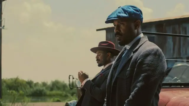 Michael B Jordan in Sinners.