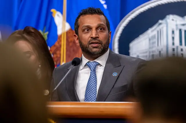 FBI Director Kash Patel.