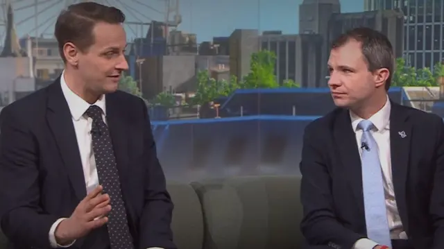 Mike Tap and Andrew Bowie on Politics Live