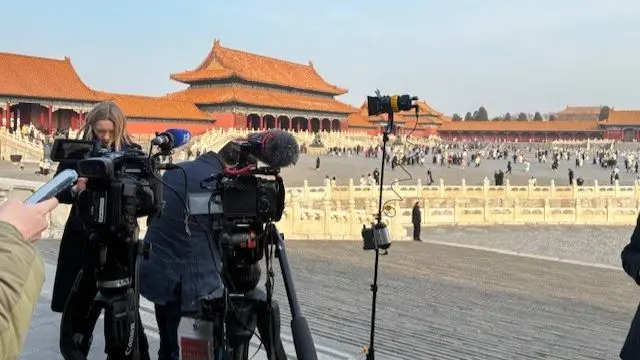 Media at the Forbidden City