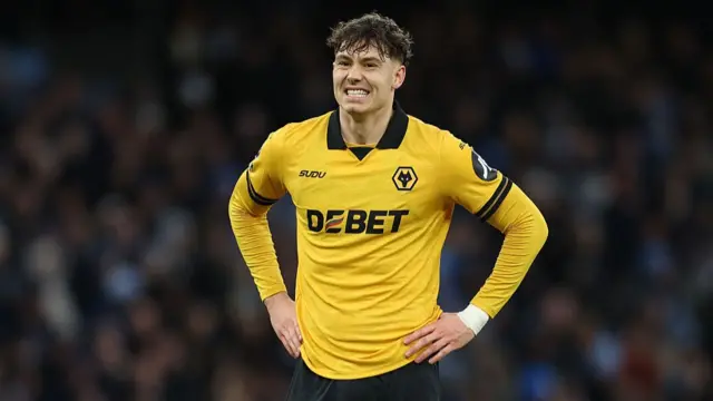 Wolves forward Jorgen Strand Larsen