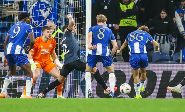 Porto 1-1 Rangers