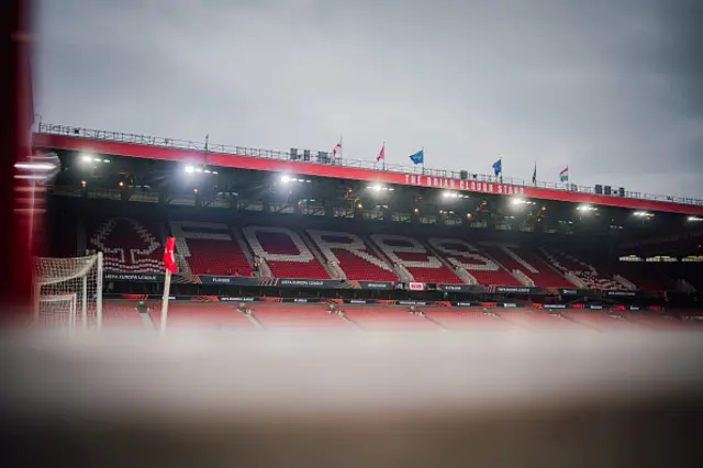 Inside image of the City Ground