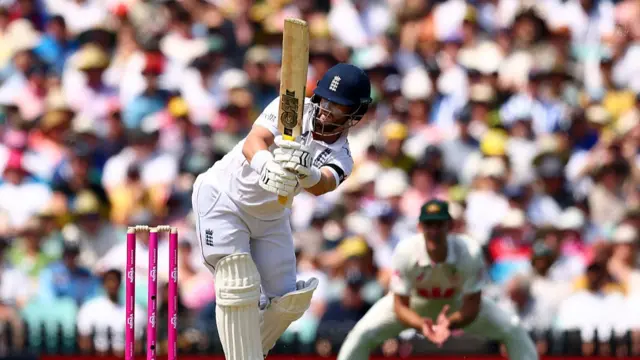 Ben Duckett of England bats during day one of the Fifth Test in the 2025/26 Ashes Series between Australia and England