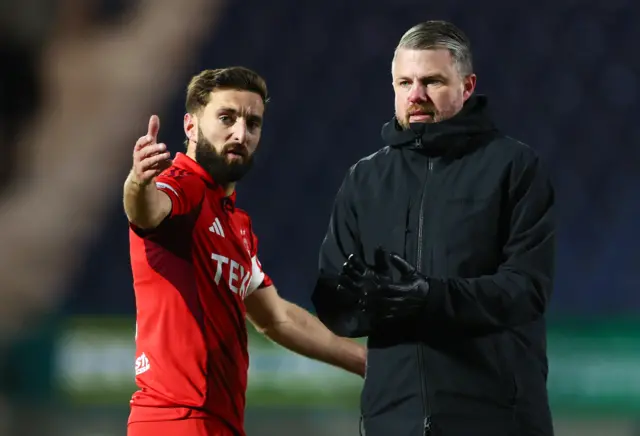 Graeme Shinnie and Jimmy Thelin